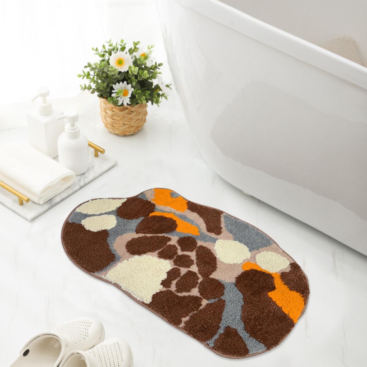 Зеленый, Моховой ковер, Коврик для ванной, Впитывающий, Нескользящий коврик, Придверный коврик, Коврик для ног, Бытовой, Плюшевый коврик для пола