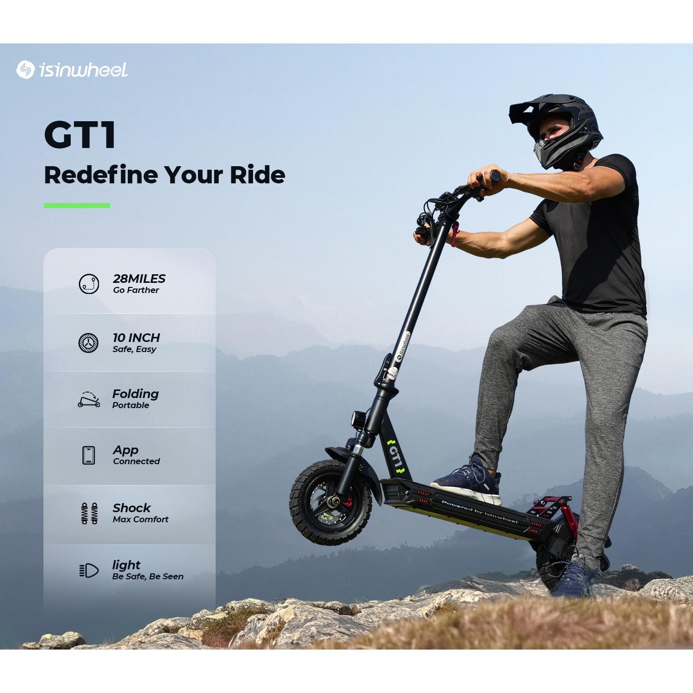 Электросамокат Future GT1 для взрослых, 800 Вт, мужской электросамокат, аккумулятор 48 В, 10 Ач, женский электросамокат 10 дюймов