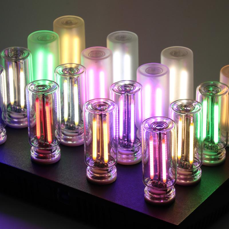 LED Touch Night Light, USB Powered, Dimmable, Portable Bedroom Sleep Lamp, Ambient Light