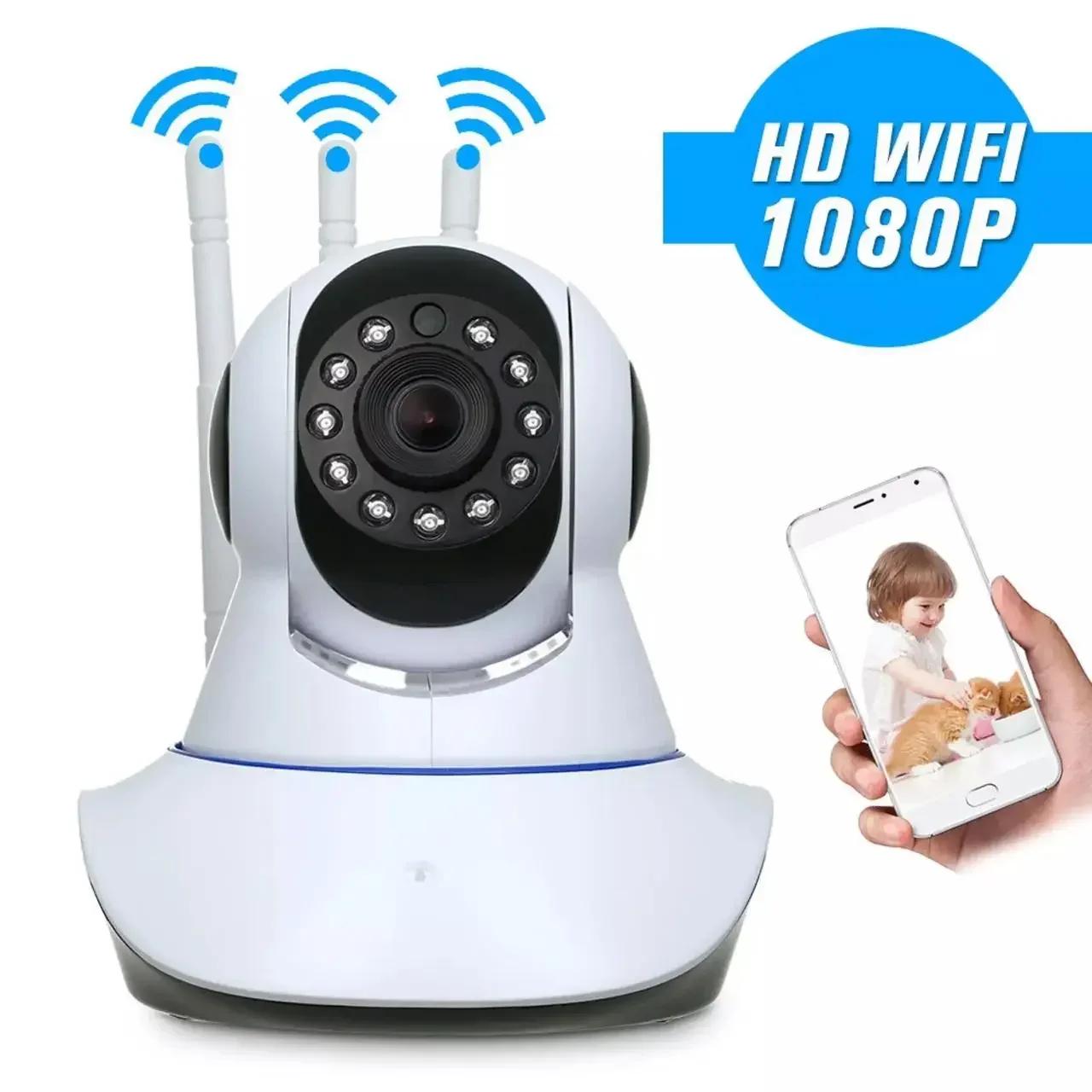 Wireless WiFi High-definition Monitoring Camera, Remote Indoor Night Vision Home Camera, Intelligent 360 Degree Monitoring