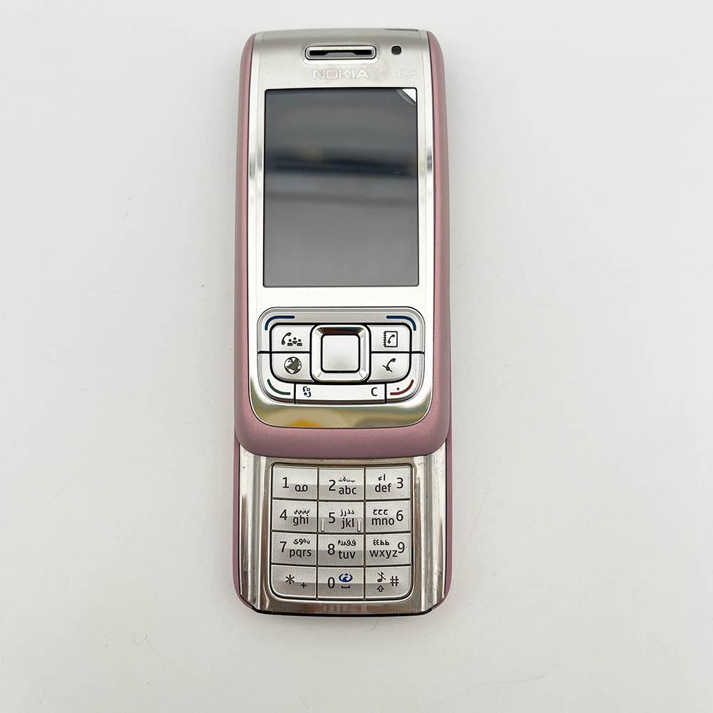 Восстановленный оригинальный мобильный телефон Nokia E65 с 1 SIM-картой