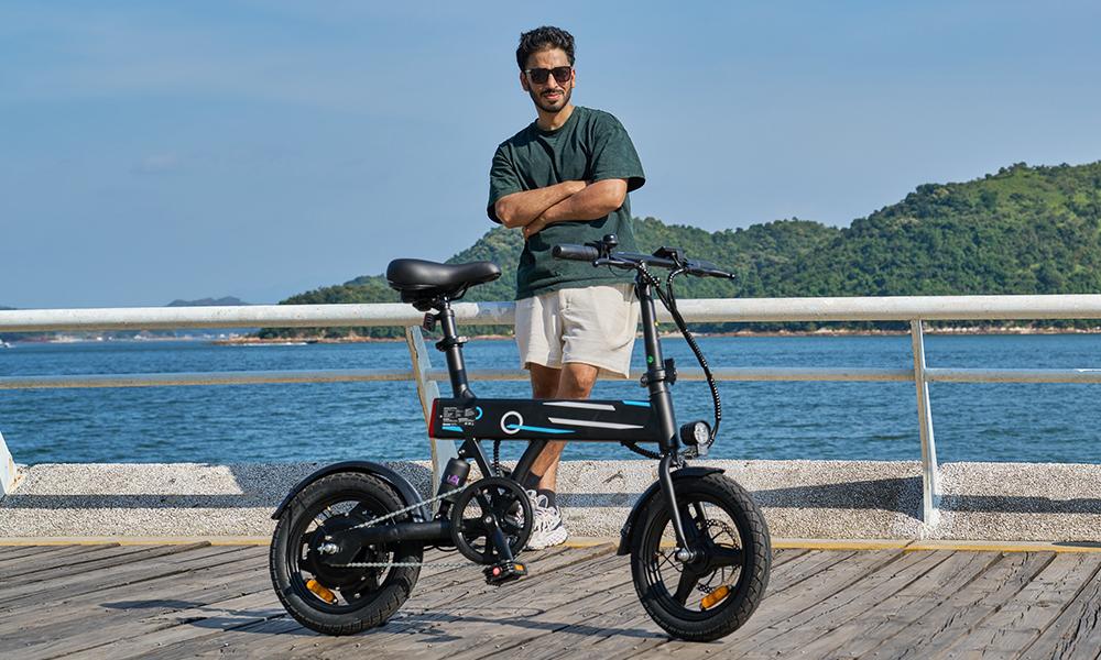 Электрический велосипед AgileRide EB1 500 Вт 36 В 7,8 Ач аккумулятор 40 км диапазон 25 км/ч скорость 14 дюймов для городских поездок