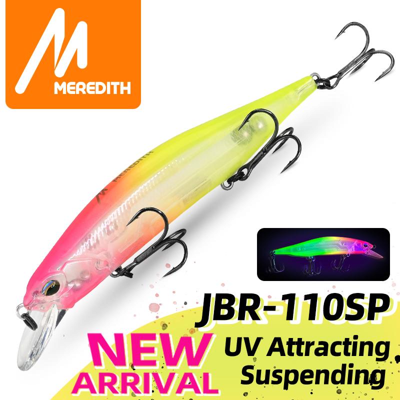 MEREDITH JBR-110SP Воблер-джеркбейт 110мм 17г Суспендер Минноу Щука Окунь JBR-110SP