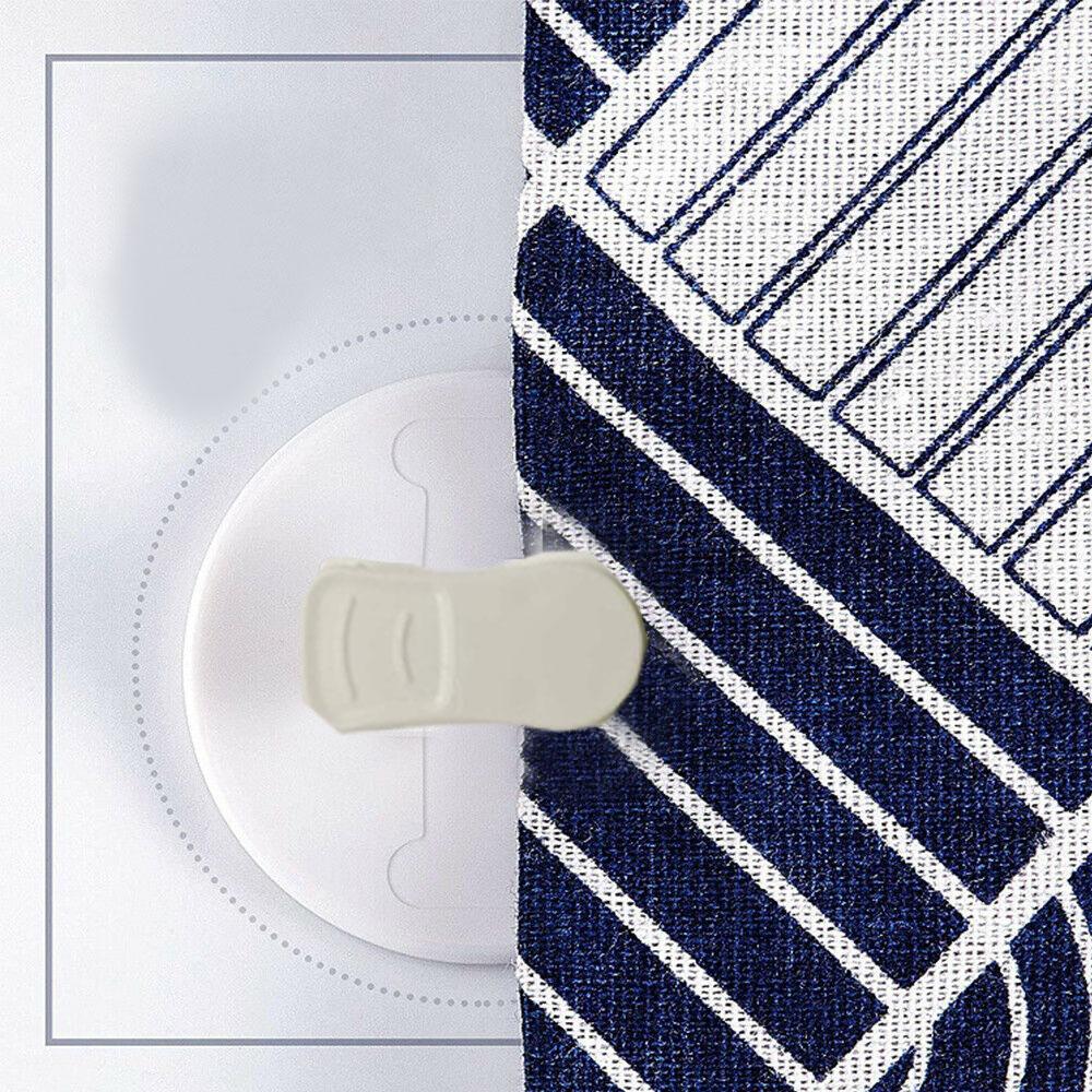 1/2шт зажимы для душевой занавески ветрозащитный самоклеящийся зажим для душевой занавески пряжка для туалетной занавески кольца для штор держатель зажима аксессуары для ванной комнаты