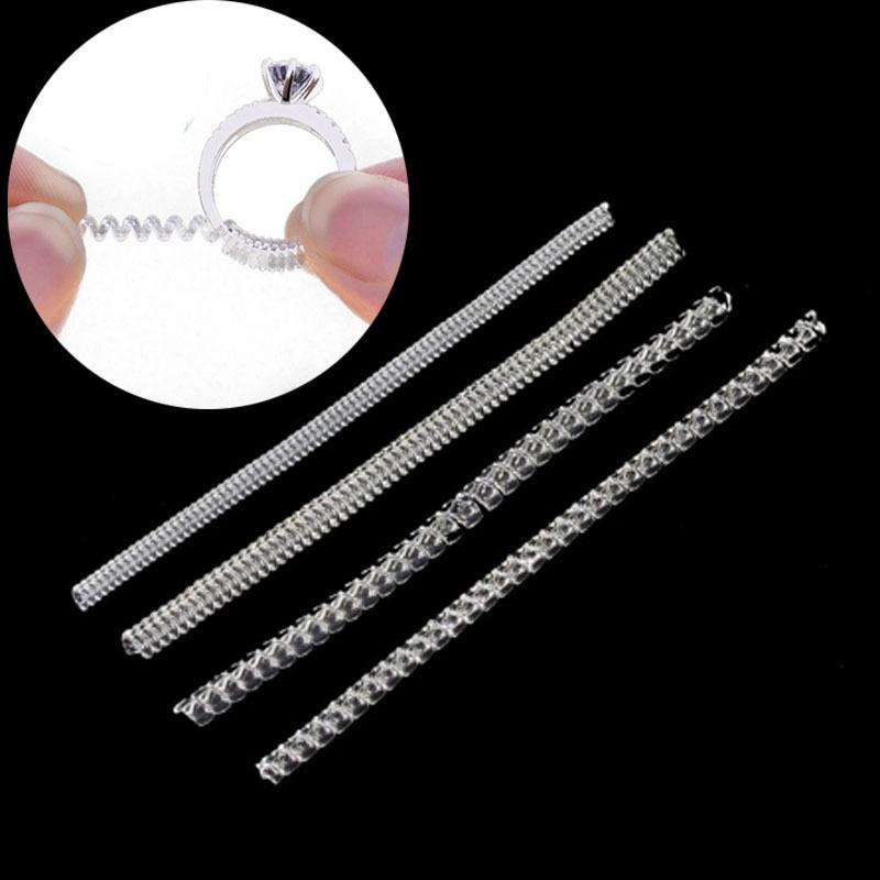 1PCS Invisible Ring Size Adjuster Transparent Spring Phone Ring Universal Men and Women Transparent Winding Coil