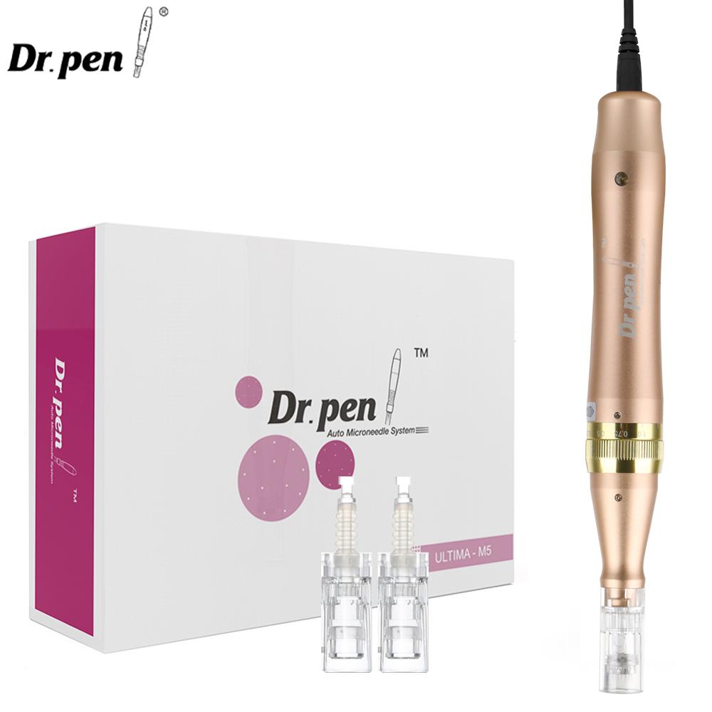 Dr.Pen Ultima M5C Проводная ручка для микроигл против морщин, удаления шрамов, прыщей, дермы, микроигла MTS, устройство для ухода за кожей, косметическое устройство