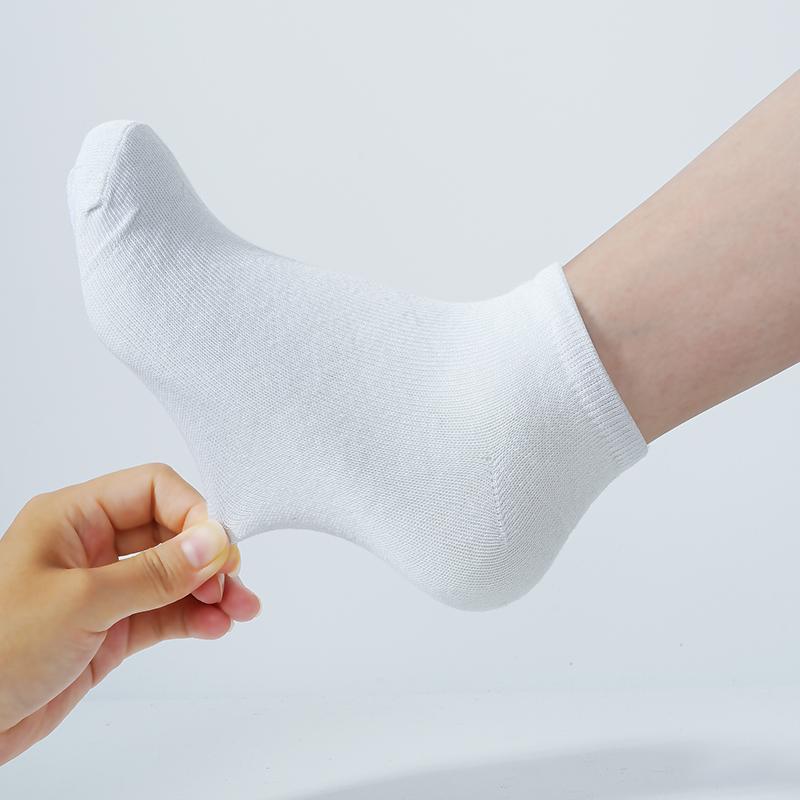 10 Pairs Comfortable Candy Color Cotton Sock Slippers Short Socks Fashion Low Cut Breathable Socks
