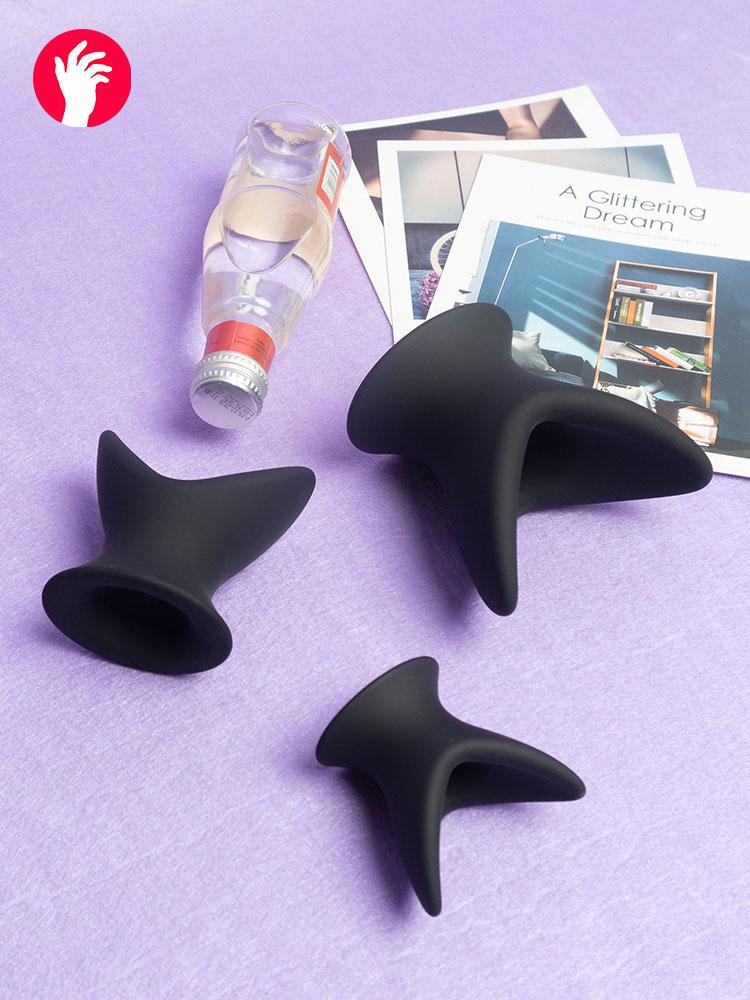 YWZAO Anal Plug Hollow Silicone V G59