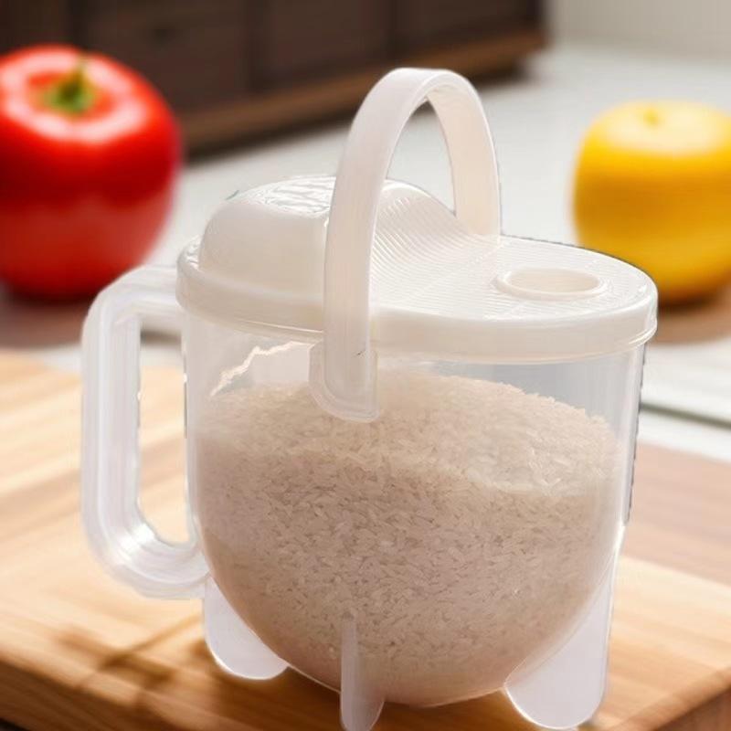 Washing Rice Machine with Handle Plastic Strainer Soybean Washer Sieve Convenient Multifunctional for Kitchen Supplies