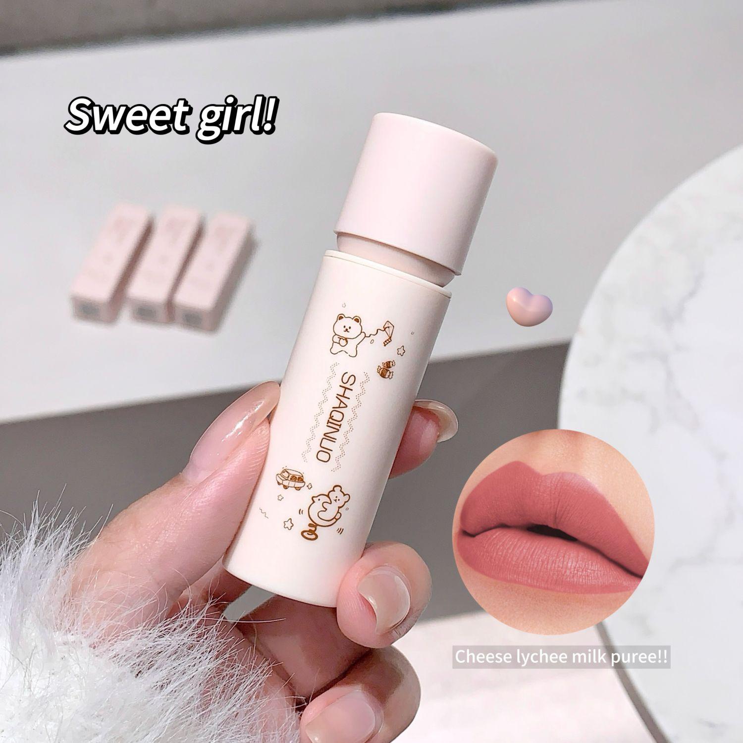SHAQINUO Глина для губ Cloudy Lip Clay Colours Matte Lip Mud & Design Cosmetics Lip Mud для ежедневного нанесения макияжа
