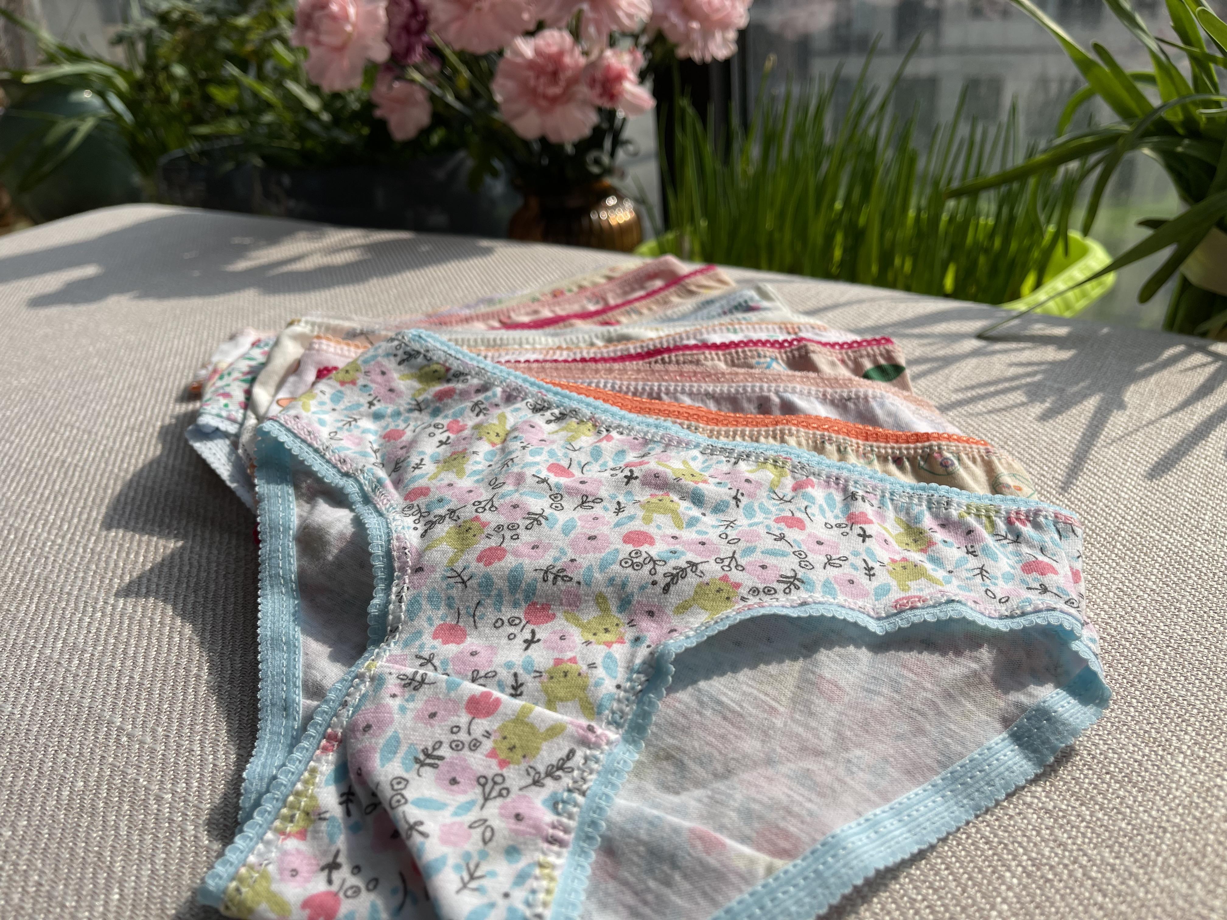 Набор детских трусиков для девочек. 12 шт