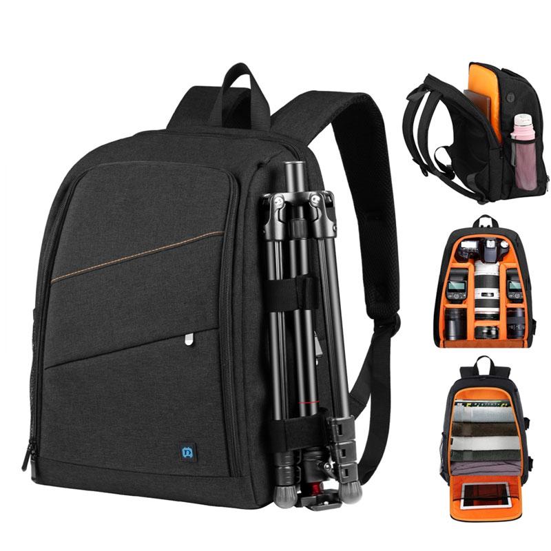 Outdoor Portable Waterproof Scratch-proof Dual Shoulders Backpack Camera Bag Digital Dslr Photo Video Bag, Laptop Backpack