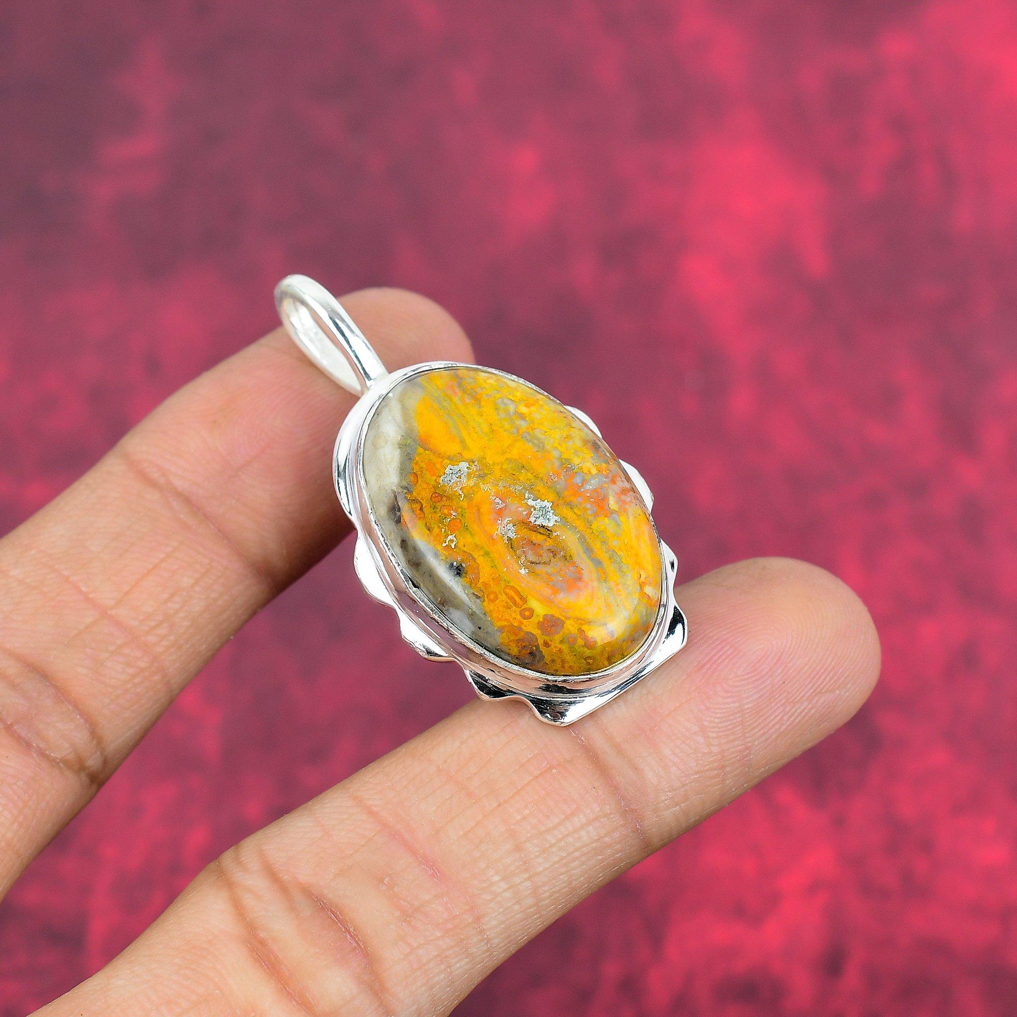 Подвеска «Шмель из яшмы», ювелирные изделия из стерлингового серебра 925 пробы с драгоценными камнями, подвеска ручной работы, на День матери