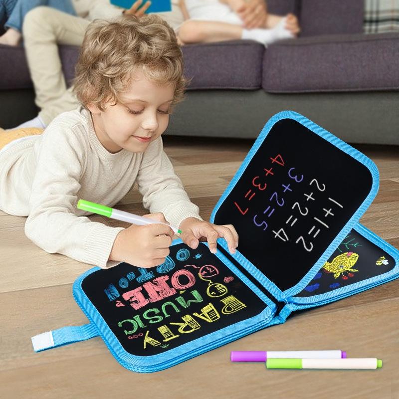 Kids Erasable Doodle Book for KidsToddlers Toys Reusable Drawing Pads with Preschool Toy Trip Writing Painting Set