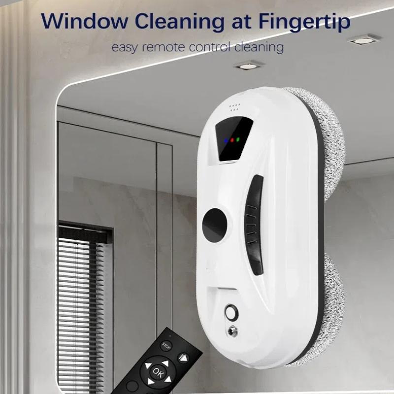 Автоматическая машина для мытья стекол, робот для мытья окон, электрический очиститель стекол, пульт дистанционного управления для дома