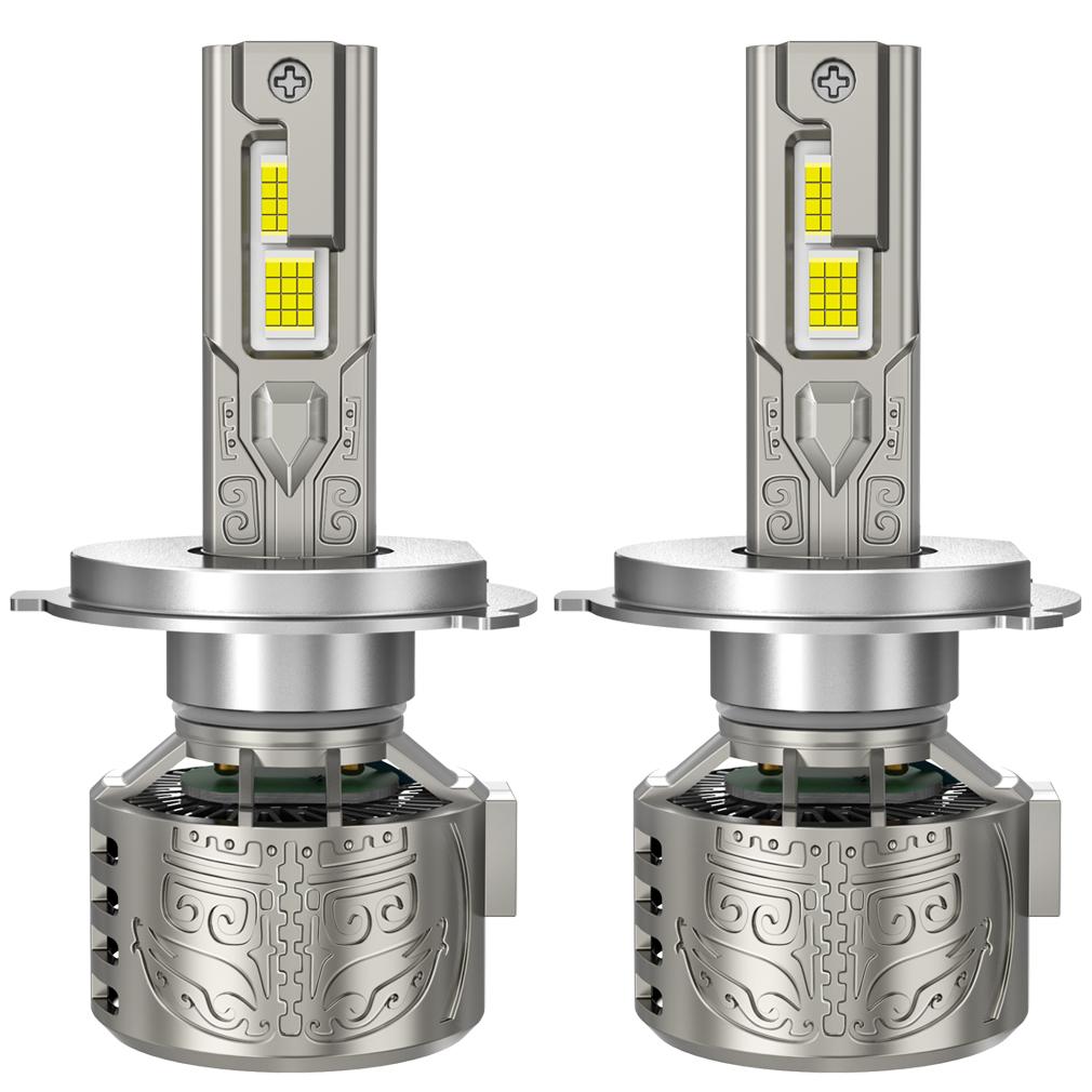 2 шт. светодиодные лампы H7 H4 для фар 6000K H1 H3 H8 H11 Led 9005 HB3 9006 HB4, автомобильная лампа 130 Вт 80000 лм 9012 Hir2, мощная фара Canbus 24SMD CSP Chips
