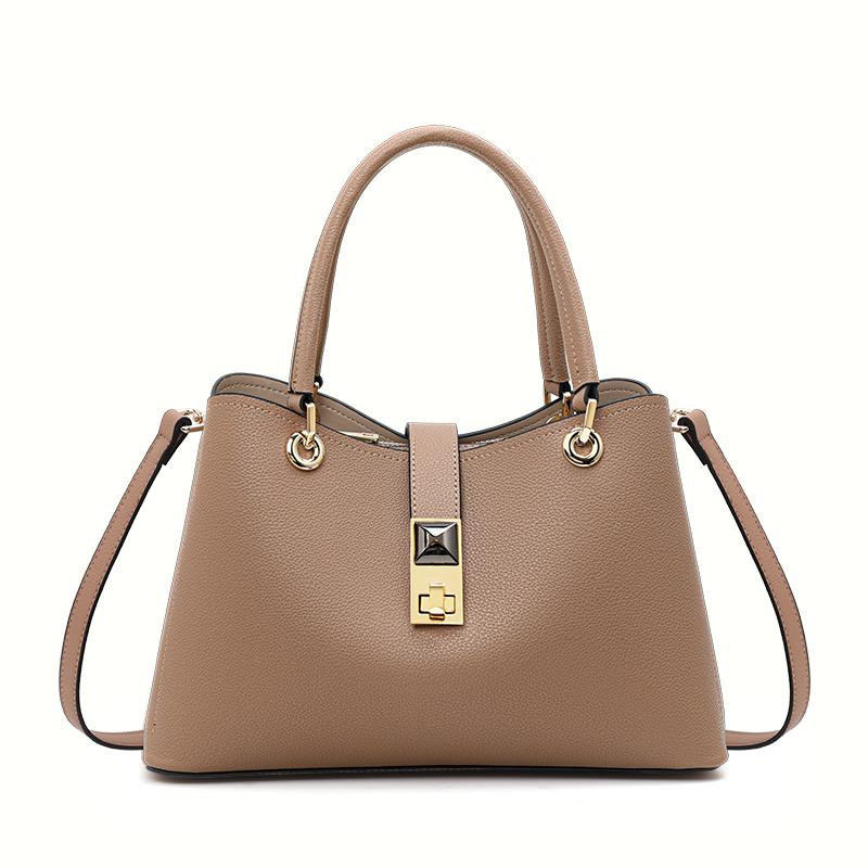 Aidrani легкая роскошная женская сумка из натуральной кожи цвета хаки, большая вместимость, одно плечо, повседневная, для мам, женская, ручная сумка