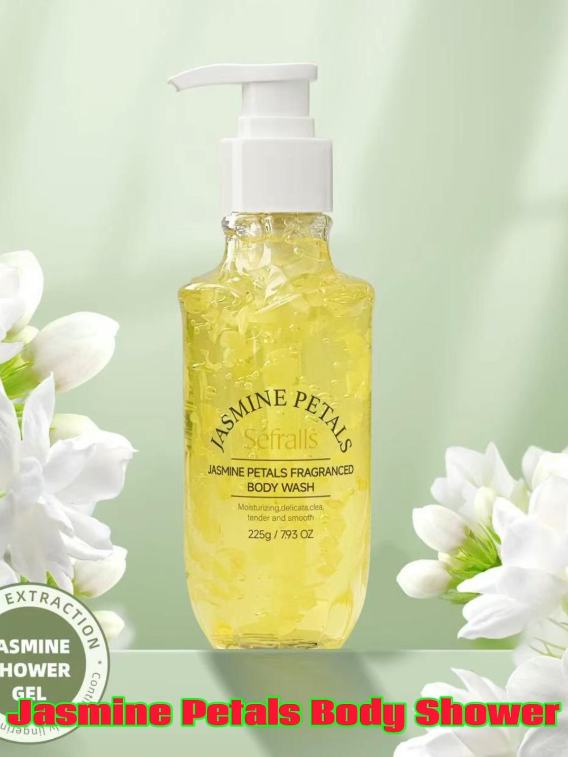 Гель для душа с ароматом лепестков жасмина Séfralls 225 г Глубоко увлажняет и питает, эффективно очищает и удаляет грязь