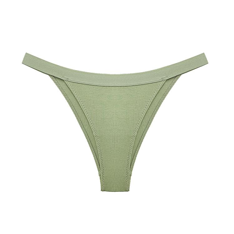 Cotton Sexy V Pants Women's Underpant Comfortable Breathable Half-pack Hip Panties Women Briefs Sexy Panties