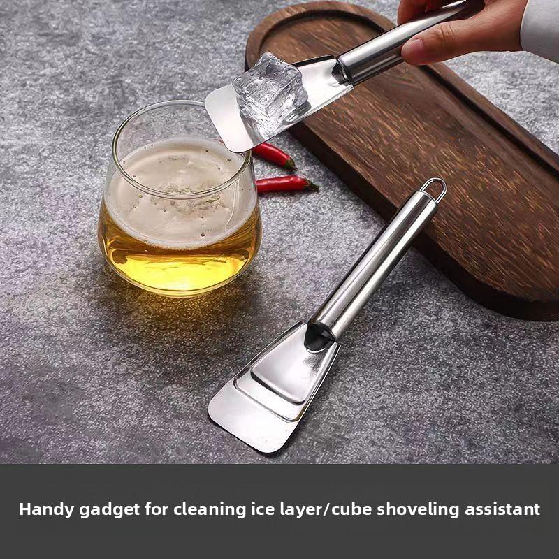 Лопата для размораживания из нержавеющей стали для морозильника Размораживатель для холодильника Гаджеты для уборки дома Лопата для размораживания Лопата для чистки щелей