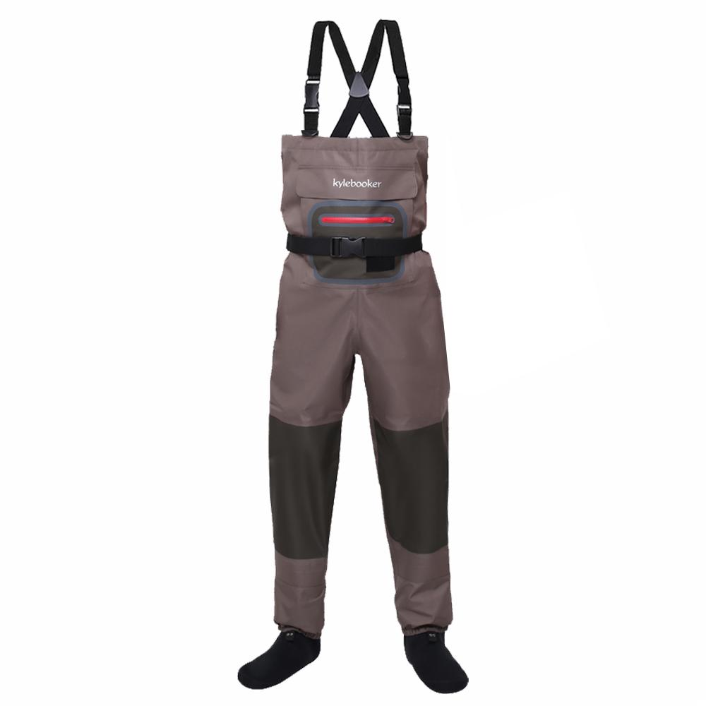 Kylebooker Breathable Stockingfoot Chest Waders KB001