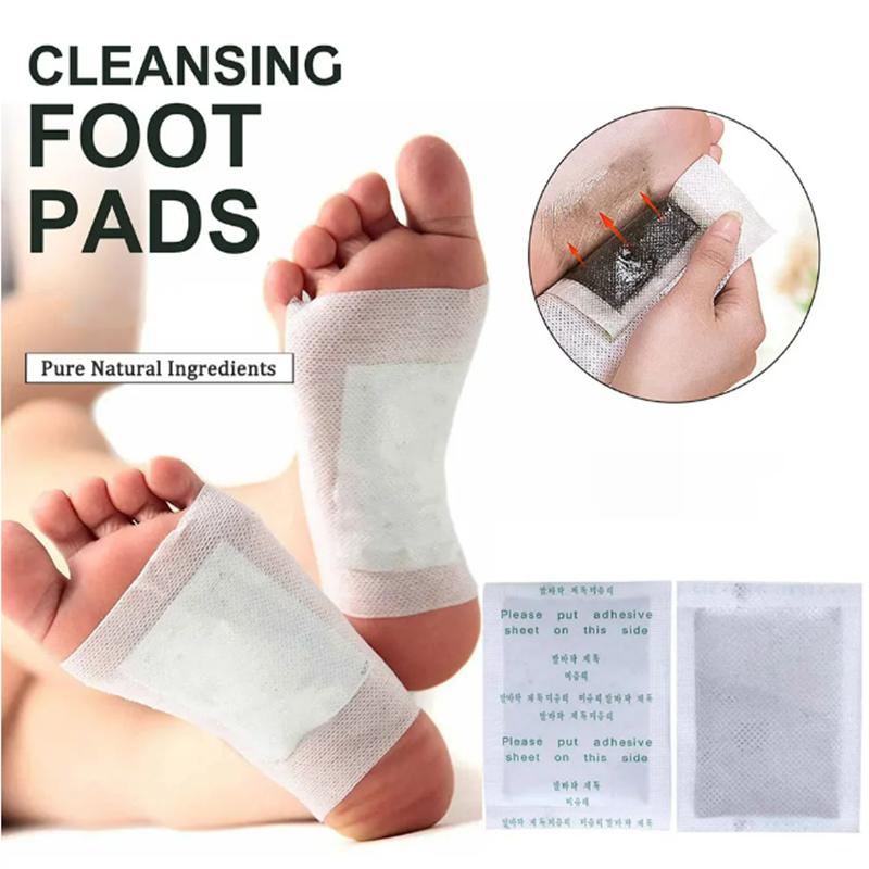 Бамбуковые детокс-накладки для ног улучшают детоксикацию сна, наклейки для ног