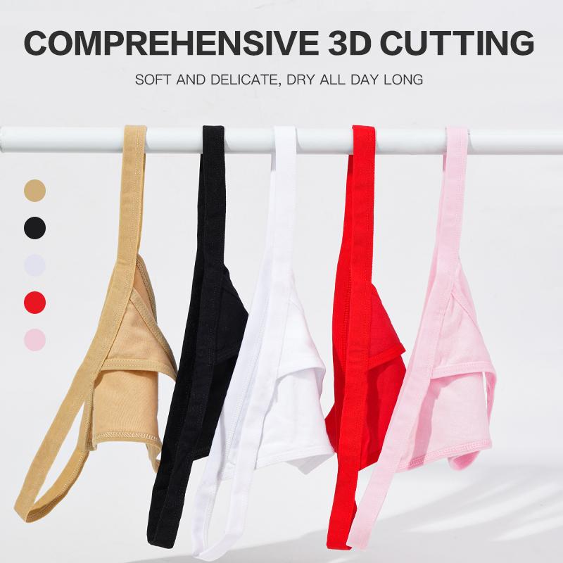 1/5PCS Beautiful Multiple Color Type Sexy Cotton Thong Panties for Lady Girl