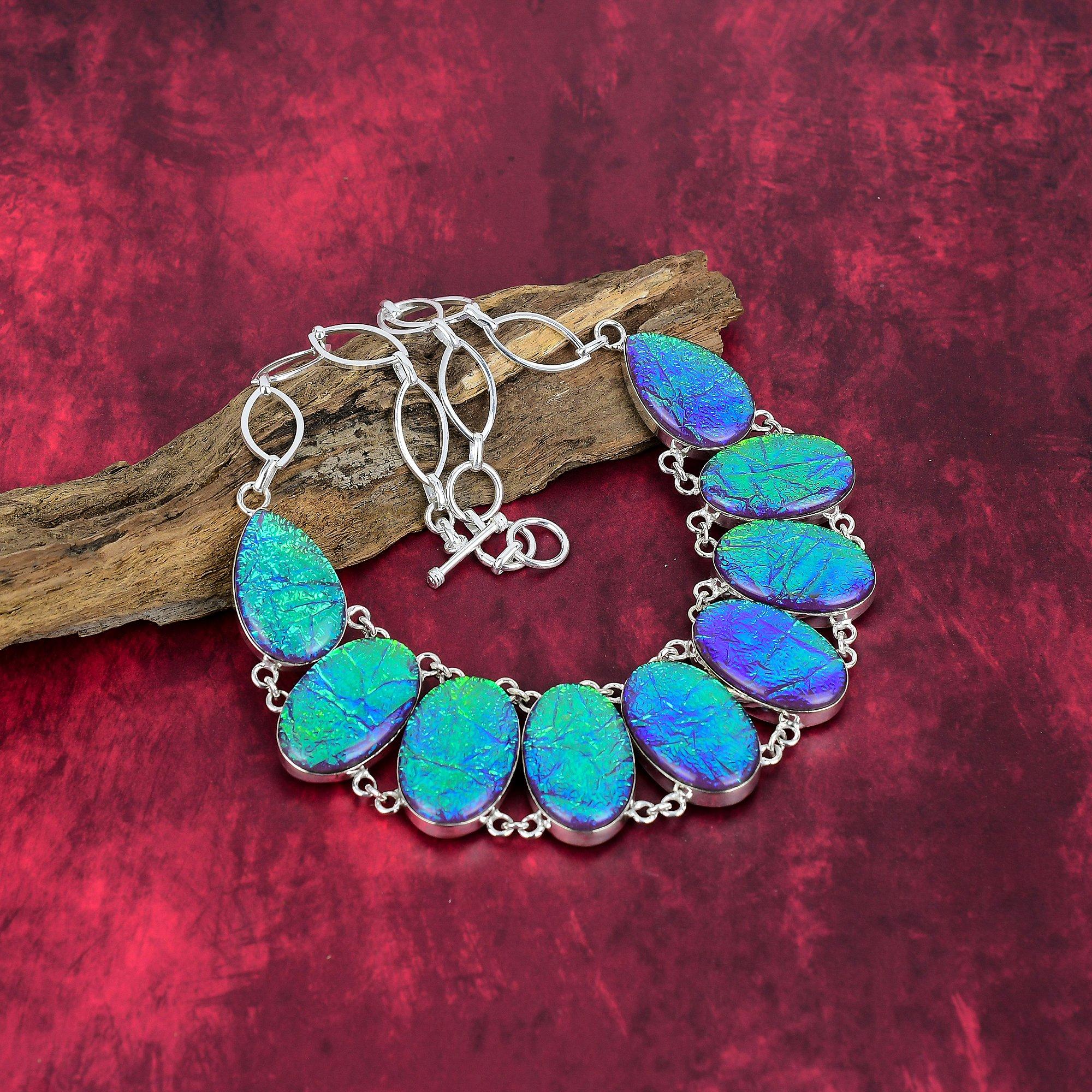 Ожерелье из розового триплетного опала, ювелирные изделия из цельного серебра 925 пробы с драгоценными камнями, ожерелье ручной работы, на День благодарения