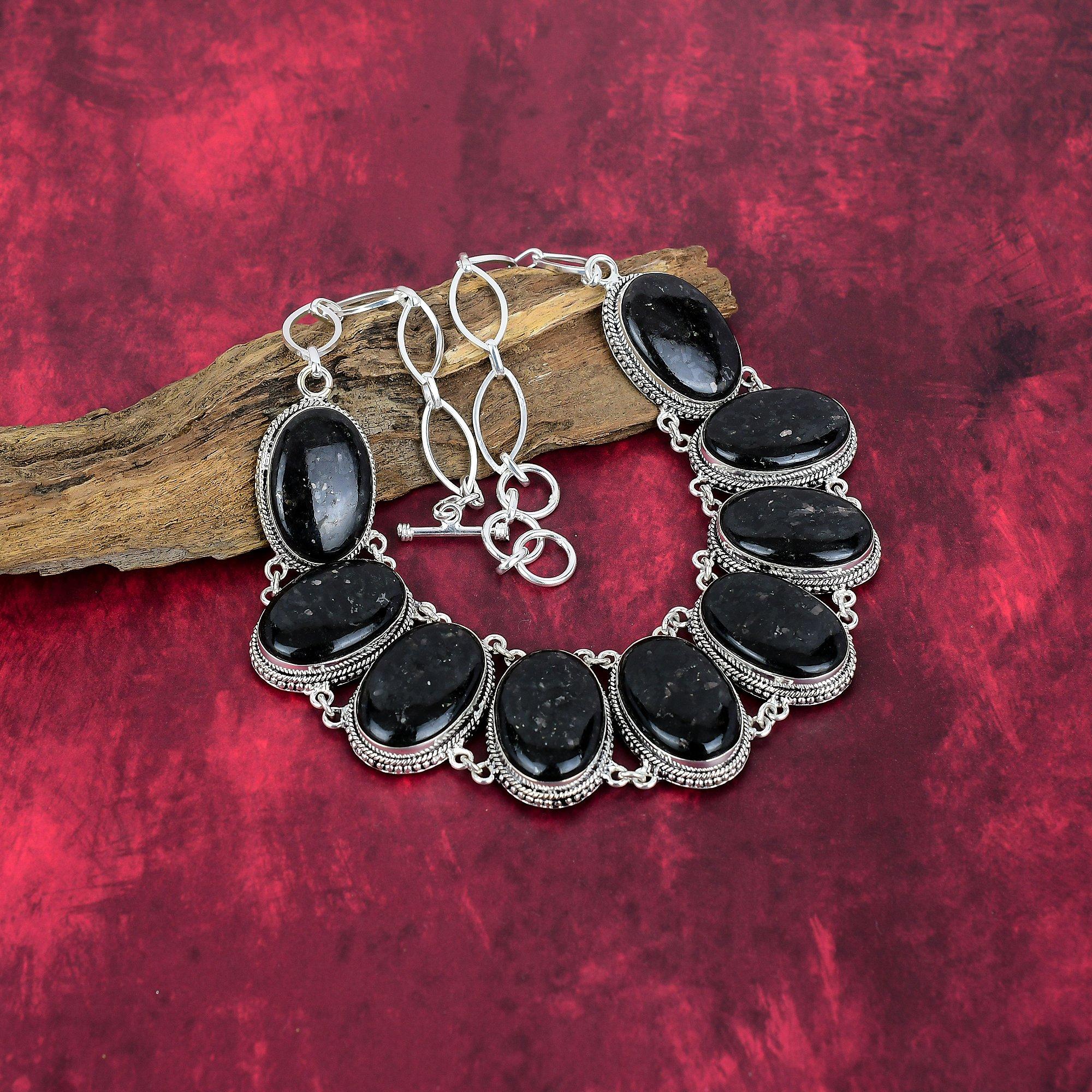 Nummite Necklace, 925 Solid Sterling Silver Gemstone Jewelry, Handmade Necklace, For Thanksgiving