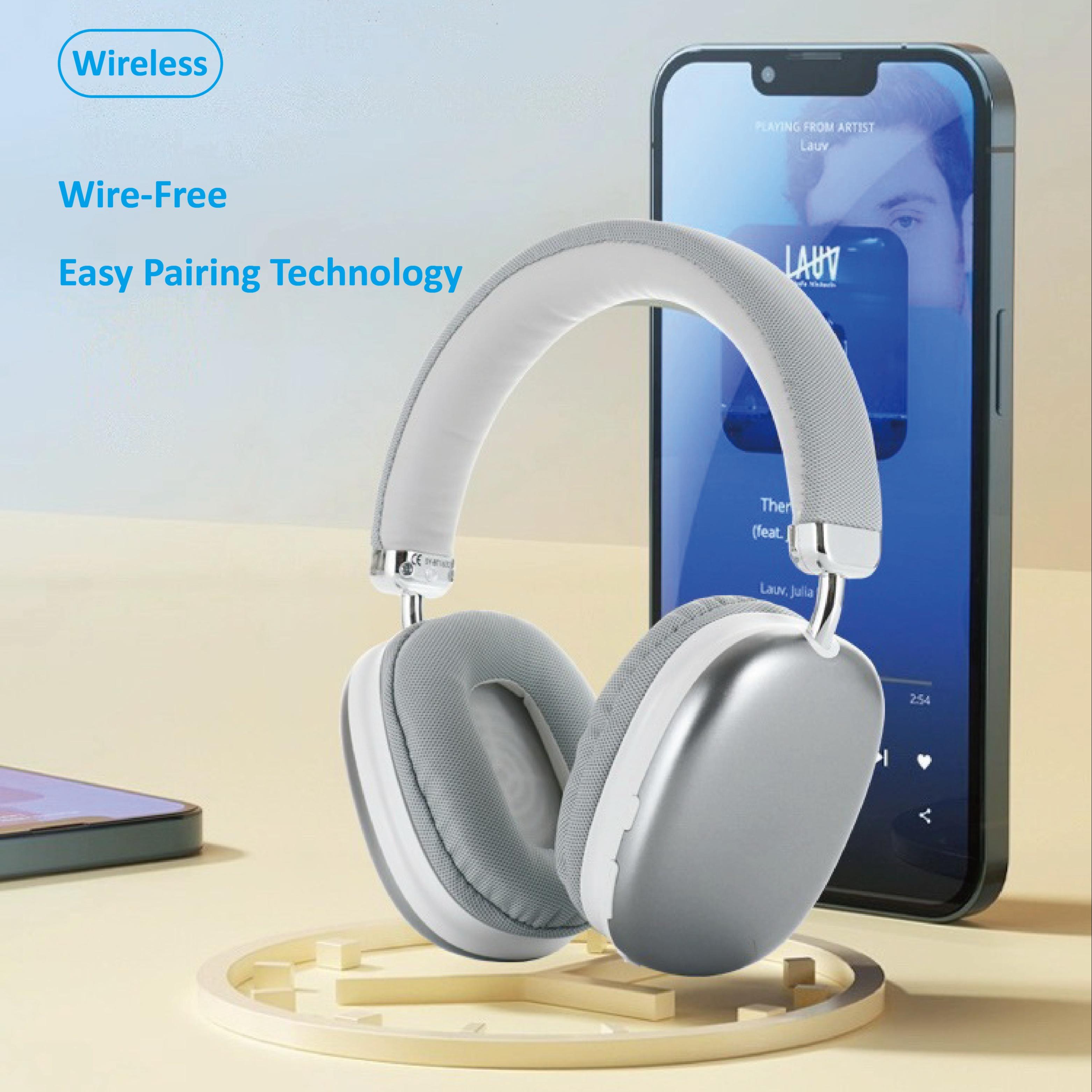 Foldable Wireless Bluetooth Gaming Headphones 3D Stereo Headset Headset Noise Reduction Gaming Earphones with Mic