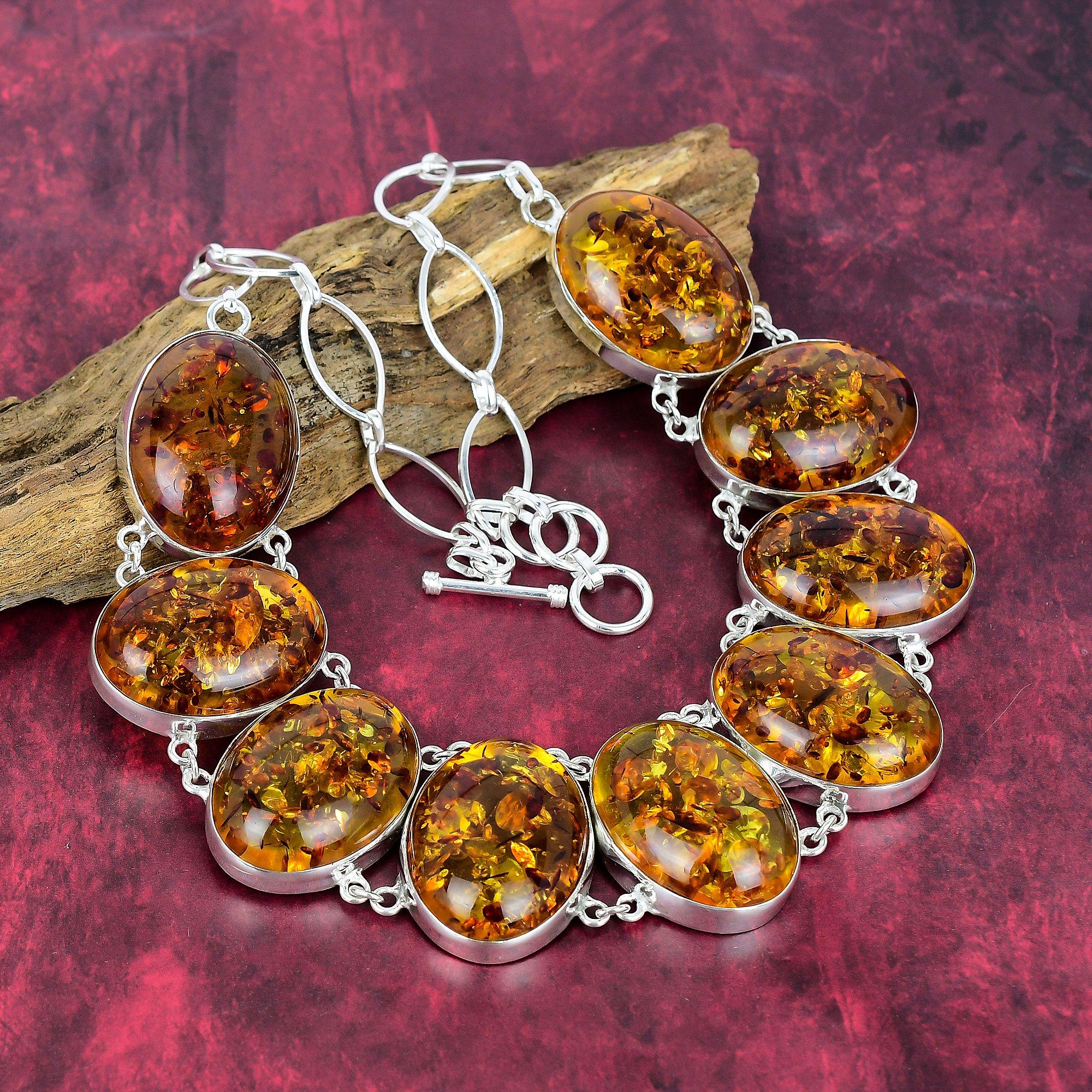 Ожерелье из балтийского янтаря, ювелирные изделия из драгоценных камней, регулируемое ожерелье-цепочка из стерлингового серебра 925 пробы, подарок для женщин, ожерелье ручной работы