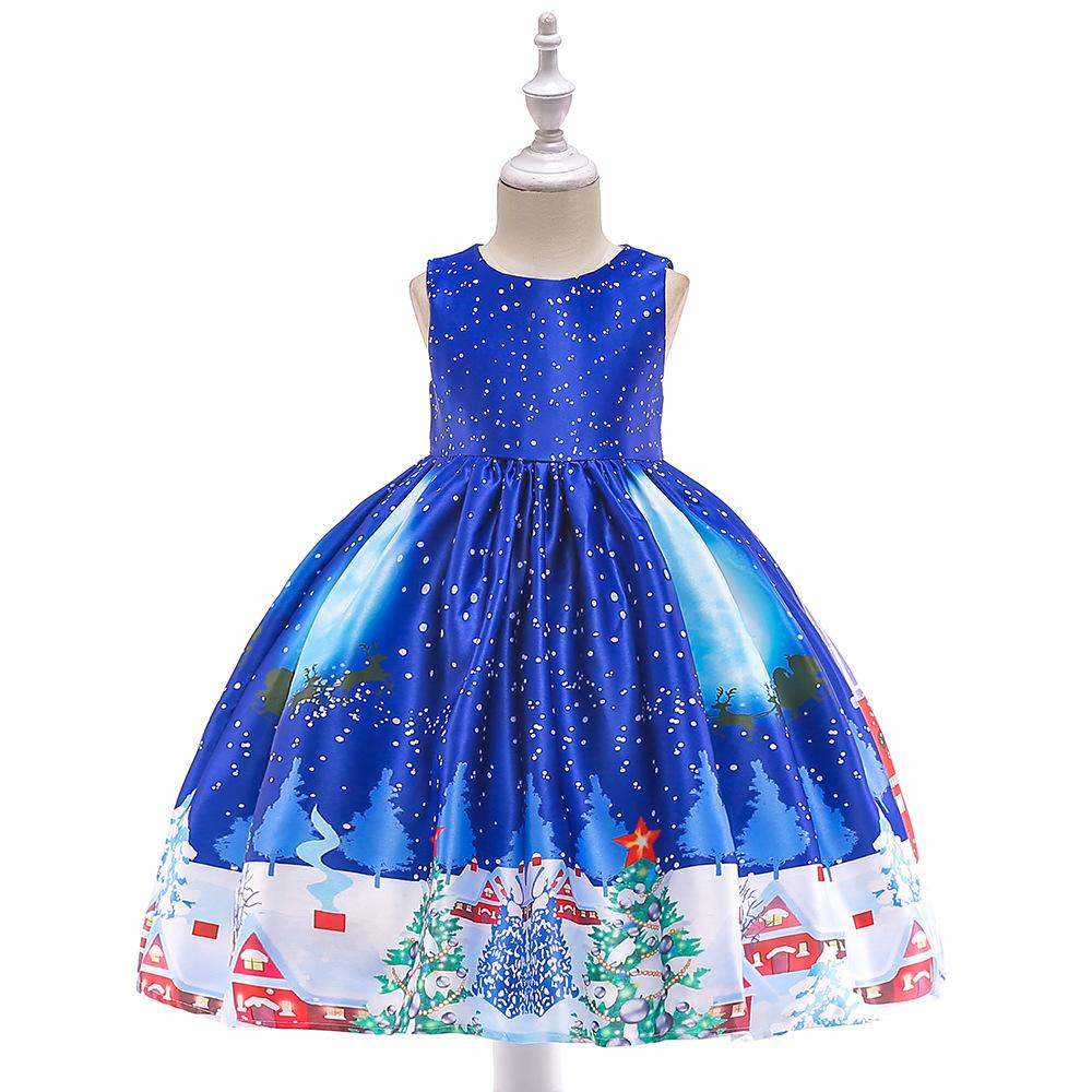 3-10 Years Christmas Gift For Girls Dress Christening Princess Wedding 5st Birthday Party Dresses New Year Dresses