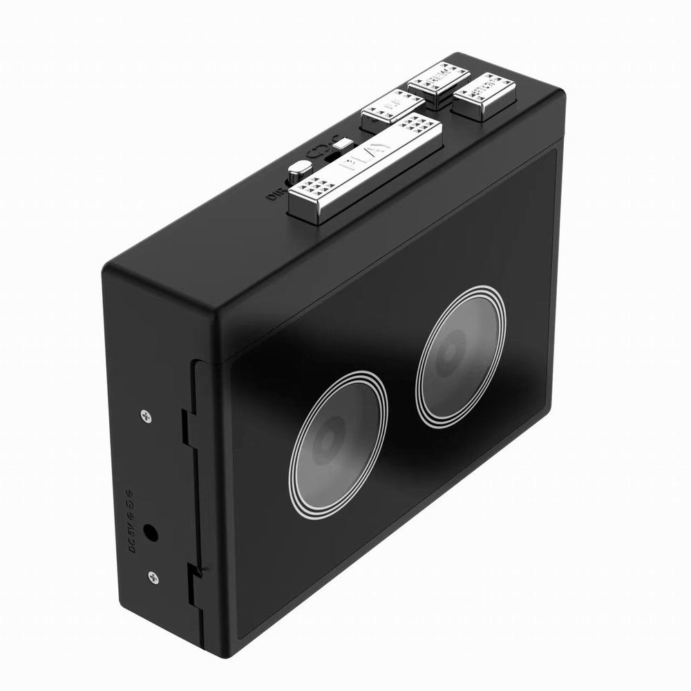 Bluetooth кассетный плеер винтажный ностальгический классический серебристый автоматически переворачивающийся кассетный плеер Hi-Fi кассетный плеер FM-радио