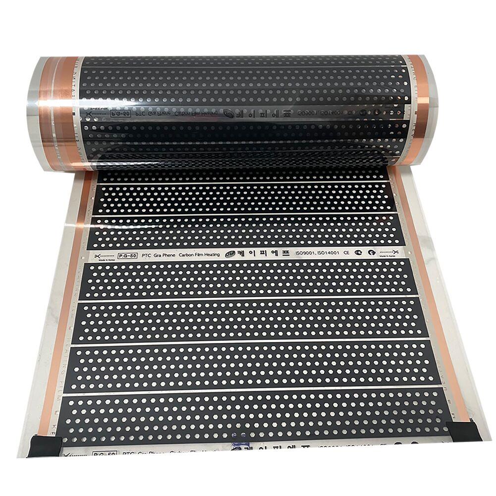 110V Infrared Heating Film 50cm Wide 220w/m2 Warm Mat Electric Warm Floor System Made In Korea