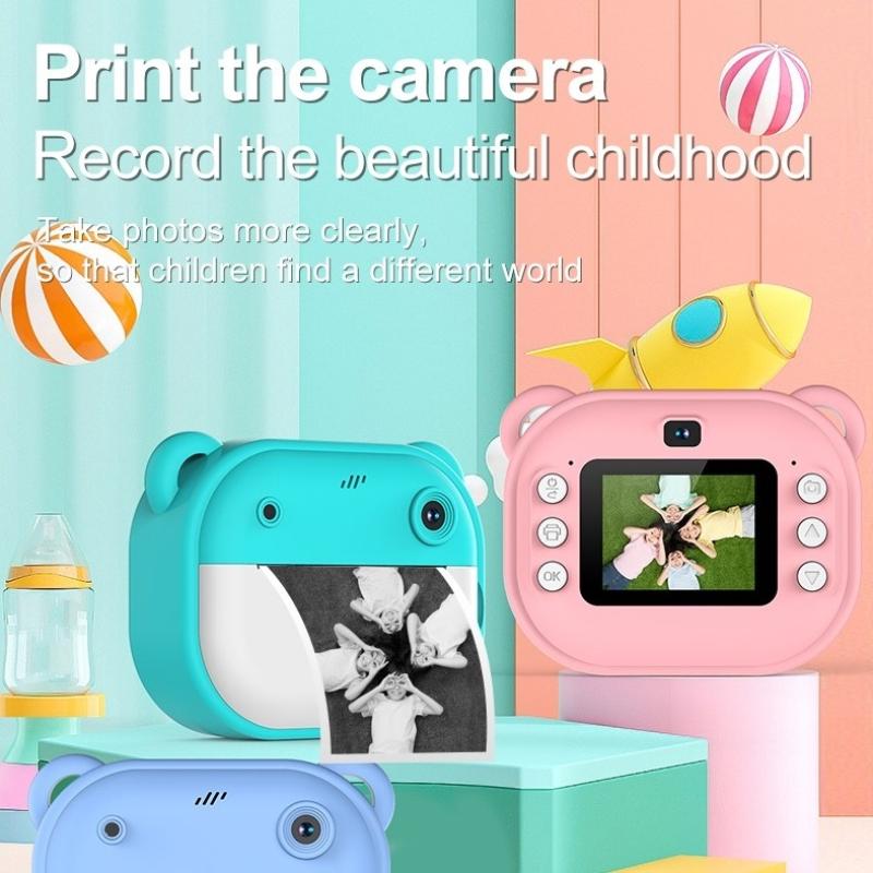 Детский Polaroid может делать фотографии и печатать Мини цифровые камеры, детские печатающие маленькие зеркальные фотокамеры