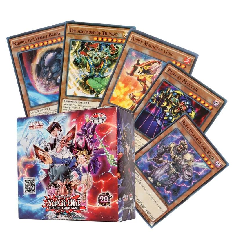 Yu-Gi-Oh Аниме Карты Голубой Глаз Темный Маг Экзодия Обелиск Ра Слифер Карта Yugioh Подарок для Детей