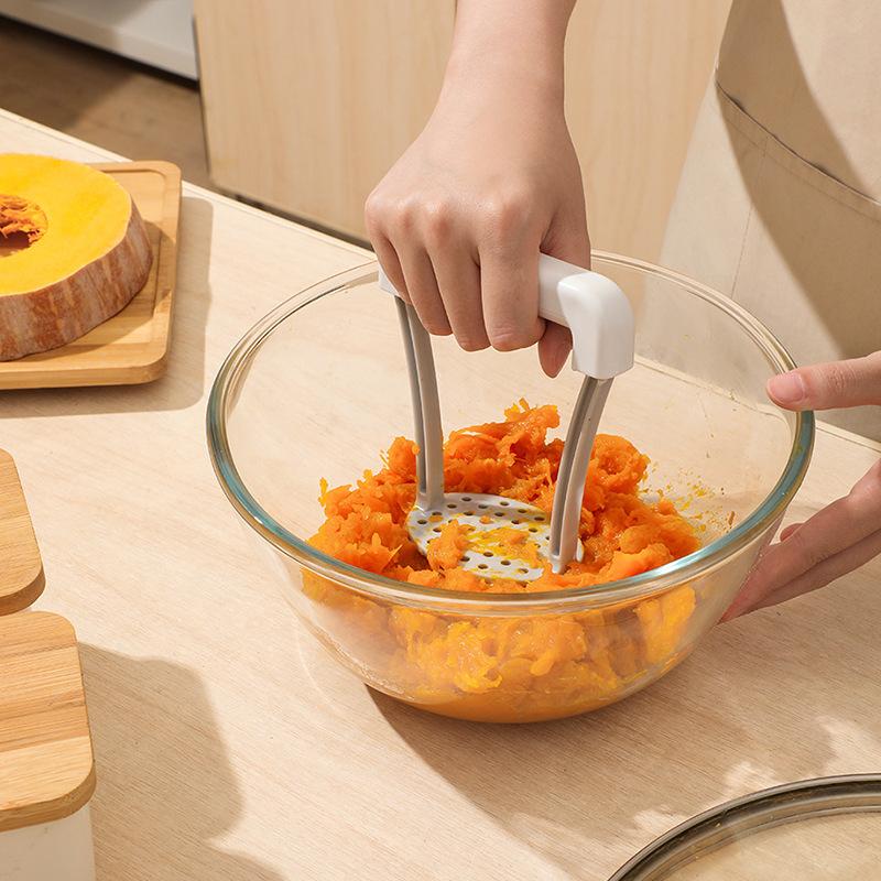 1 шт. Ручная толкушка для картофеля, чеснока, толкушка для картофеля, тыквы, батата, кухонные гаджеты