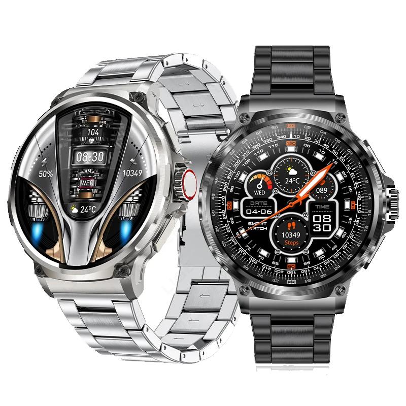 2024 New GPS Track Smart Watch Men 1.85-Inch Ultra HD AMOLED Screen 710 Mah Battery Bluetooth Call SmartWatches