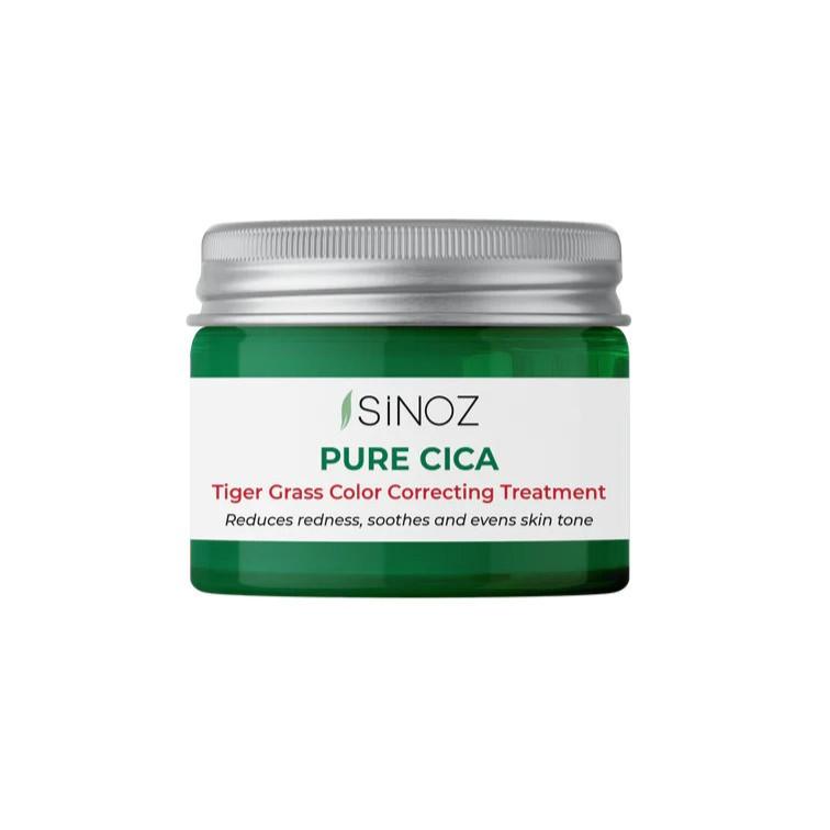 Sinoz Чистый Cica Тигровая трава Крем для коррекции цвета и восстановления – 15 мл