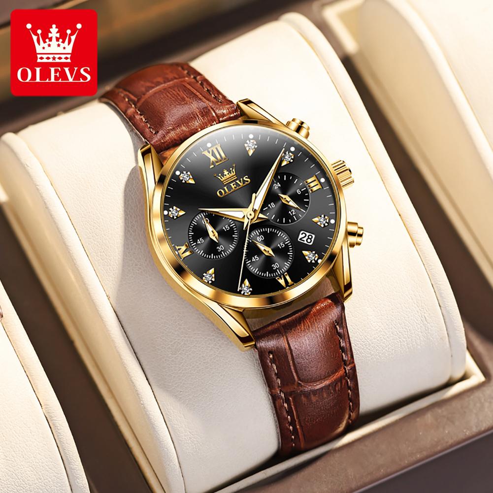 OLEVS New Watch Elegant Fashion Trend Waterproof Luminous Quartz Watch Women's Watch