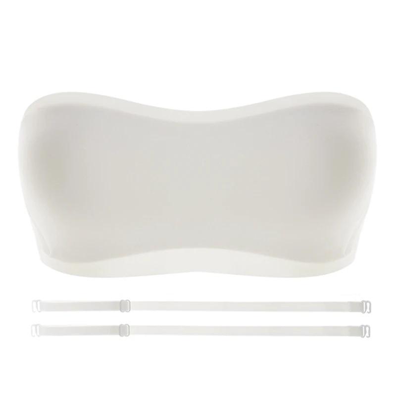 CINOON Sexy Strapless Bra for Woman Invisible Tube Seamless Breathable Wireless Wedding Brassiere Push Up Bras Female Lingerie