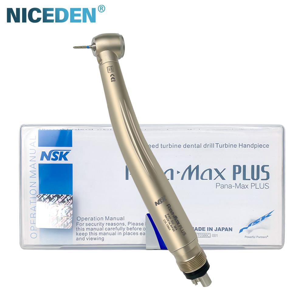 Niceden Наконечник DynaLED M600LG со светодиодной подсветкой B2 M4 Кнопочный Высокоскоростной наконечник Воздушная турбина Стоматологический инструмент Высокоскоростные ручки