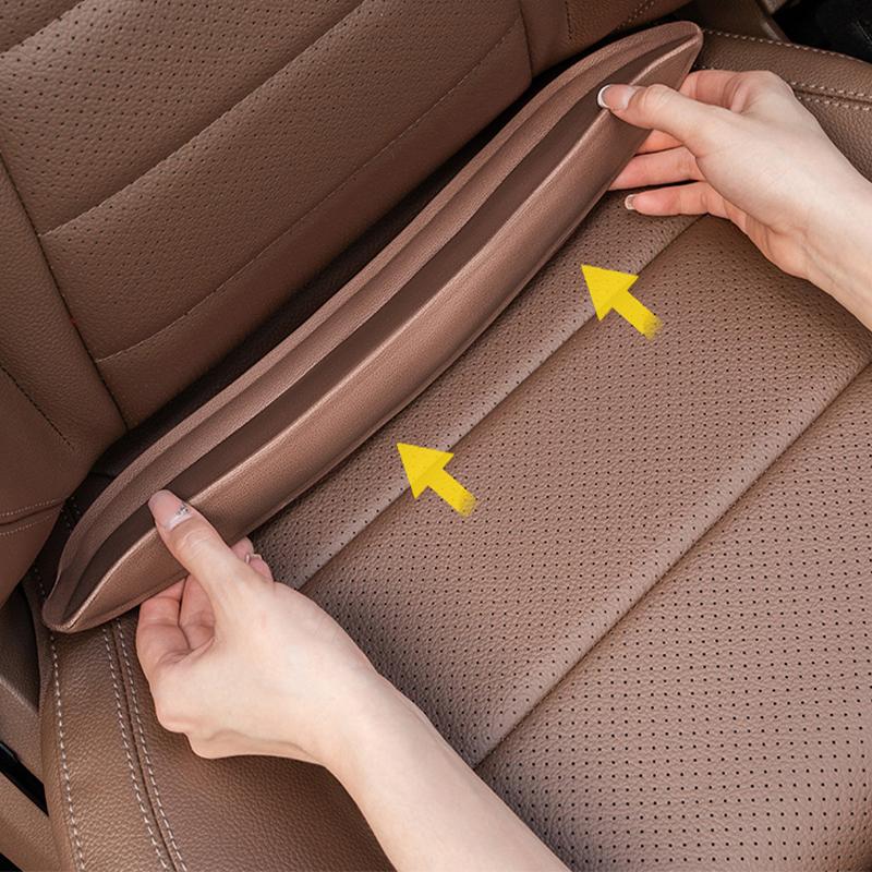 SEAMETAL Наполнитель для сиденья автомобиля Органайзер для заполнения пространства сиденья Непротекаемая Нескользящая Безопасная Полоска для заполнения щели сиденья Для грузовика Седана
