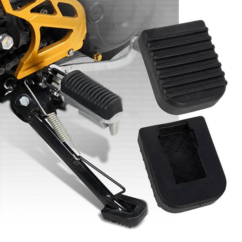 SEAMETAL Motorcycle Footrest Plate Extension Anti-Slip Mount Accessory Side Stand Component