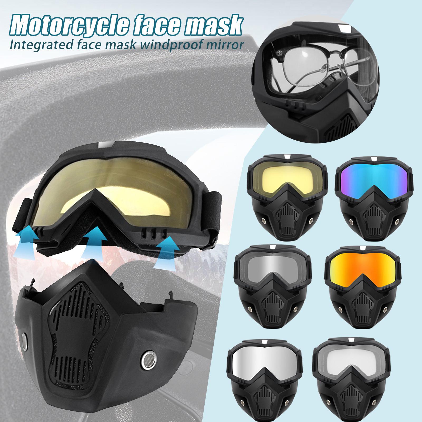 Мотоциклетный шлем Professional Outdoor Cycling Face Mask Goggles for Windproof Ski Snowboard Snowmobile