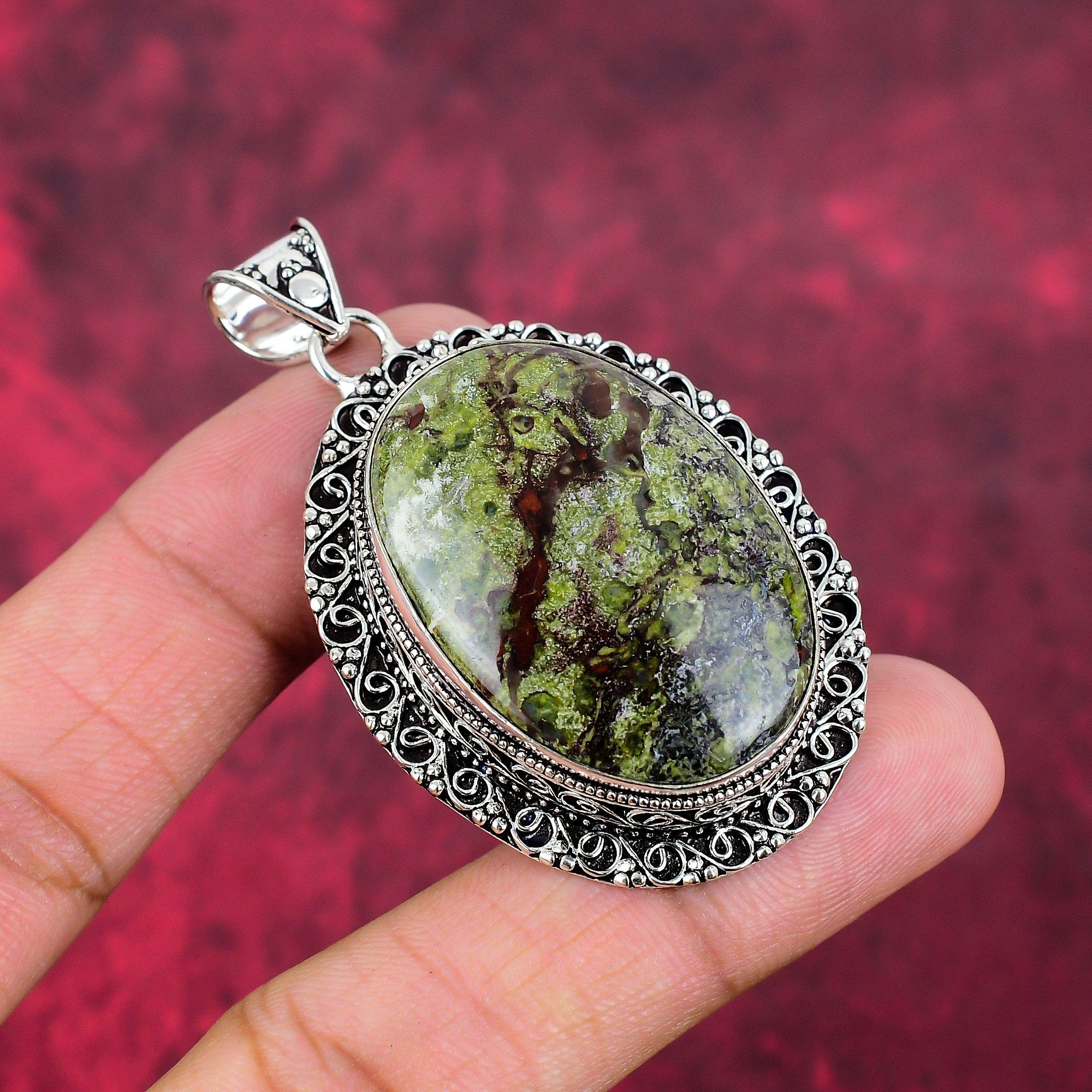 Подвеска «Кровь дракона», ювелирные изделия из драгоценных камней, подвеска из стерлингового серебра 925 пробы, подарок для женщин, подвеска ручной работы