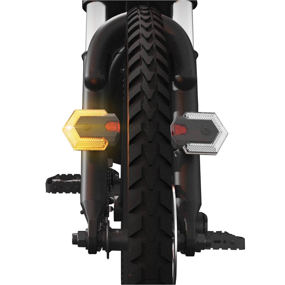 4 шт. указатели поворота для велосипеда, передний задний фонарь, умный пульт дистанционного управления, велосипедный фонарь, предупреждение о безопасности на велосипеде, задний фонарь, электрический скутер