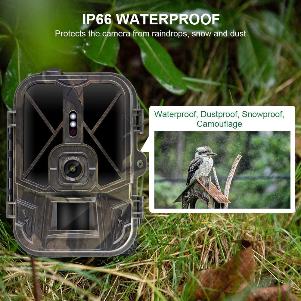 50MP 4K Wildlife Trail Camera HC940AA no lithium baterry IP65 Night Vision Wireless Surveillance Hunting Photo Trapry