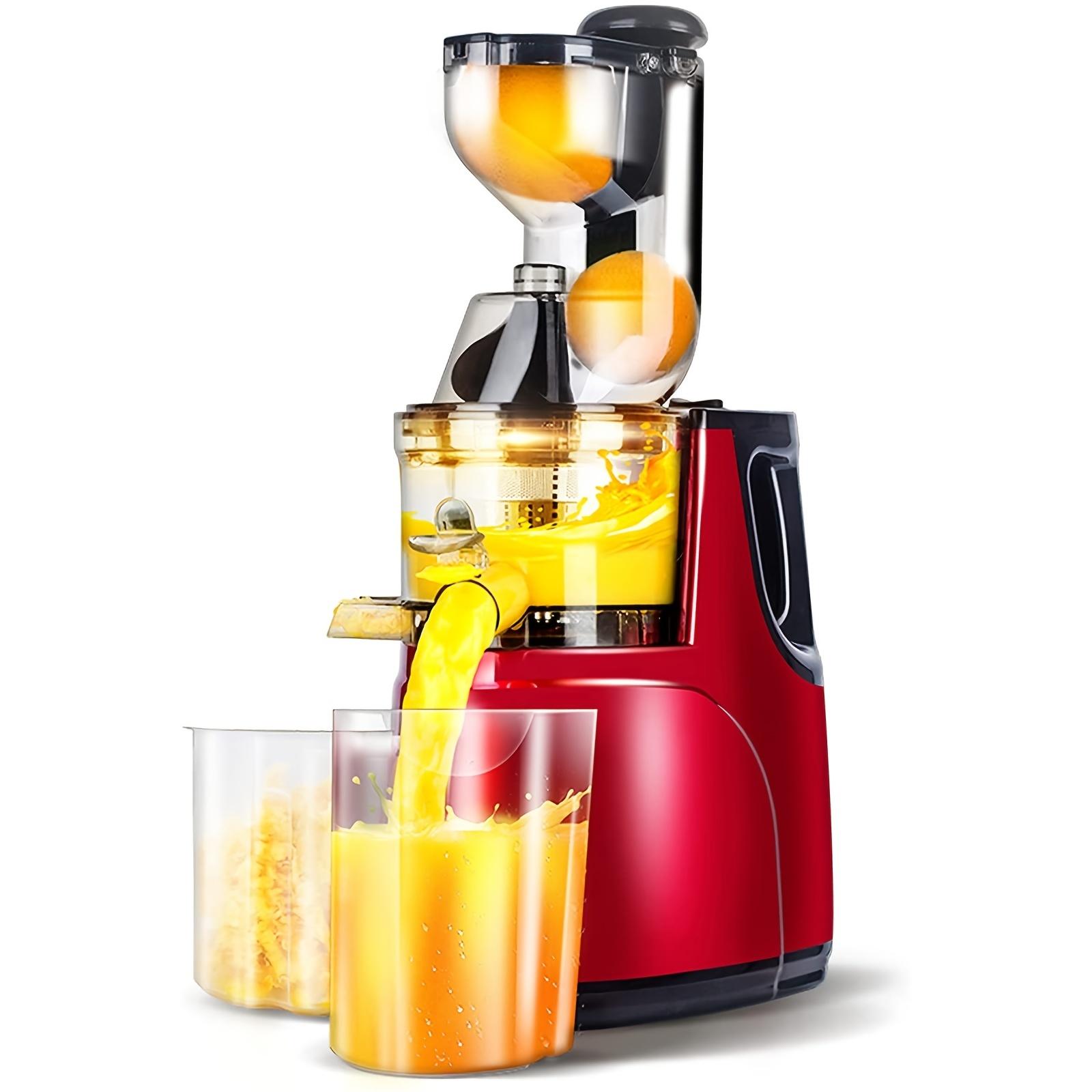 Slow Masticating Juicer,Apples Orange Juicer Machine With Wide Chute Quiet Motor For Juicer Machines Vegetable And Fruit Masticating Juicer
