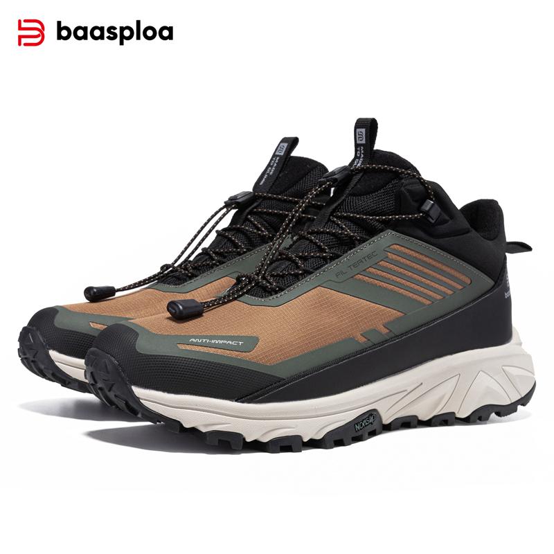 BAASPLOA Мужская повседневная спортивная обувь с сетчатой поверхностью, дышащая, нескользящая, мужская модная брендовая мужская обувь для спорта на открытом воздухе, кроссовки для бега